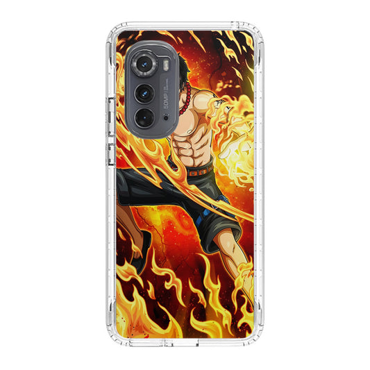Ace Fire Fist Motorola Edge 2022 Case