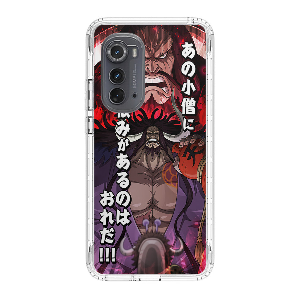 I Have A Grudge Kaido Motorola Edge 2022 Case