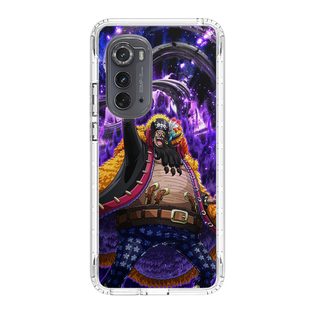 Kurohige Black Spiral Motorola Edge 2022 Case