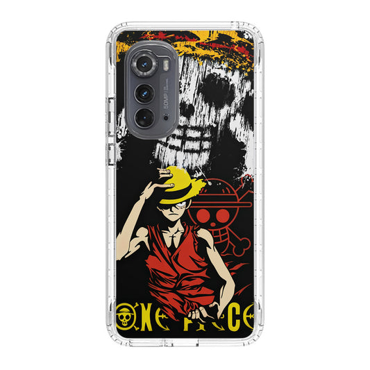 Monkey D Luffy Paint Art Motorola Edge 2022 Case