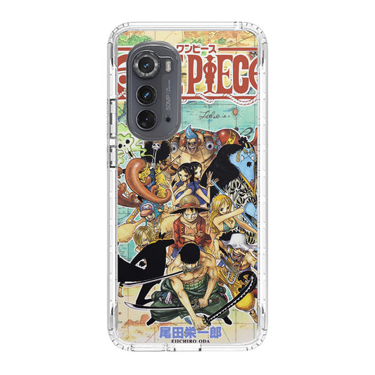 One Piece Comic Straw Hat Pirate Motorola Edge 2022 Case