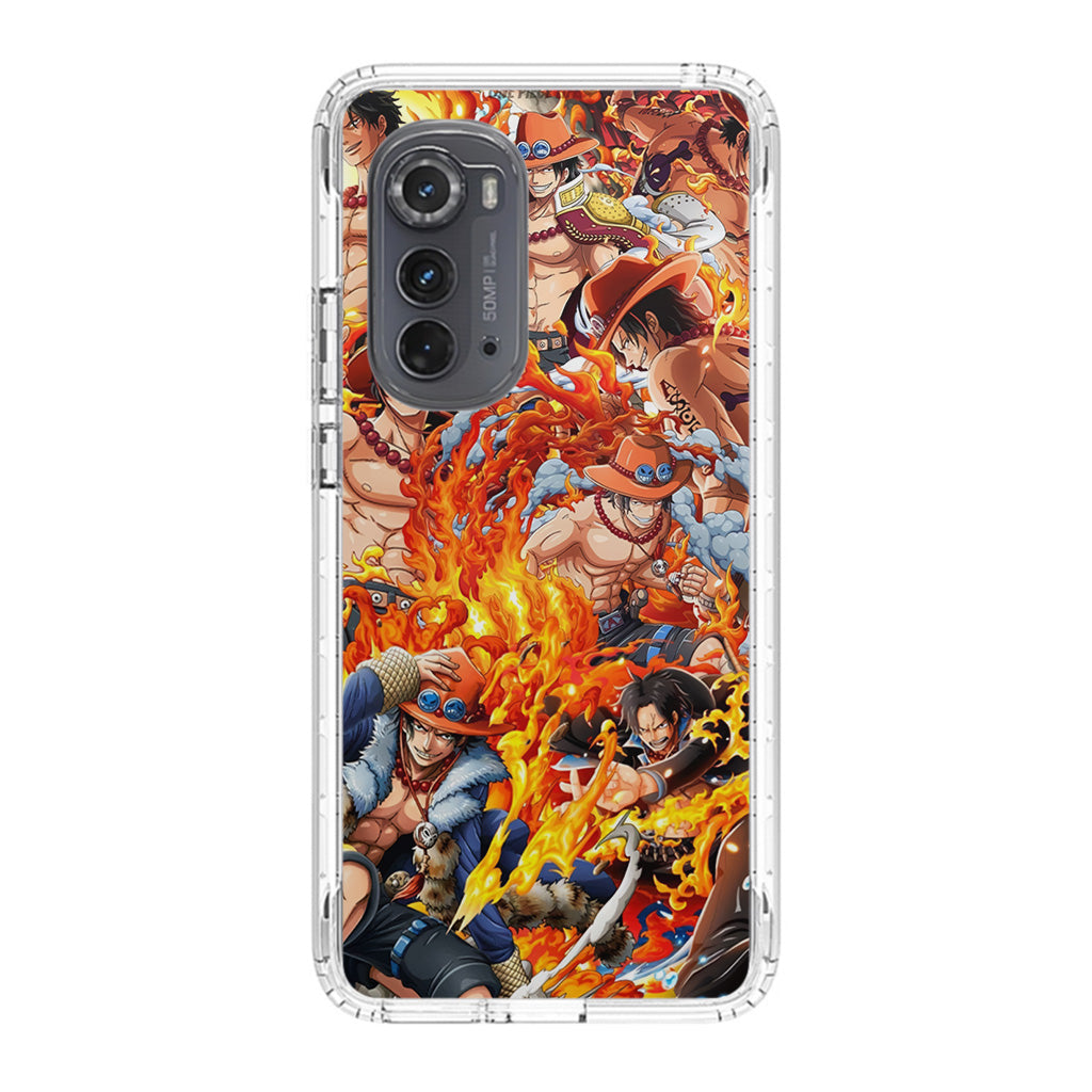 Portgas D Ace Collections Motorola Edge 2022 Case