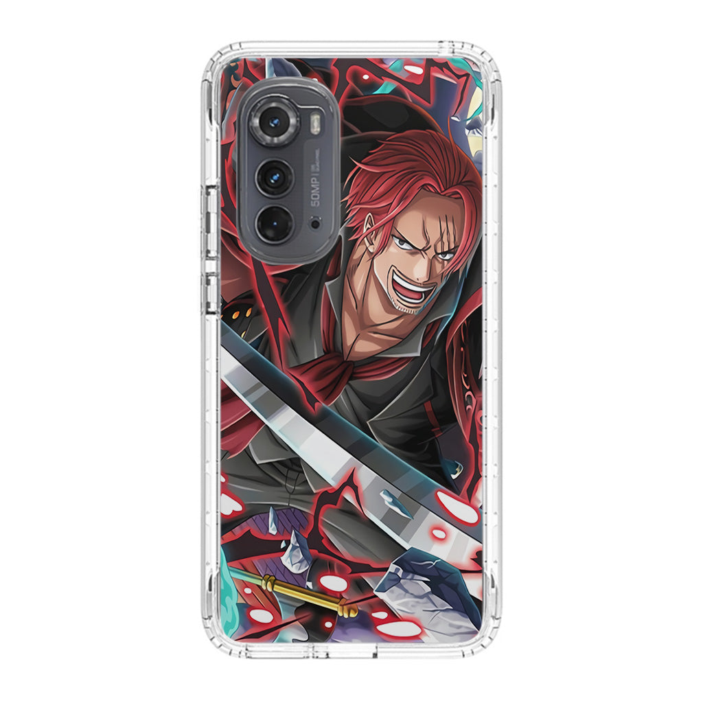 Red Hair Shanks Motorola Edge 2022 Case