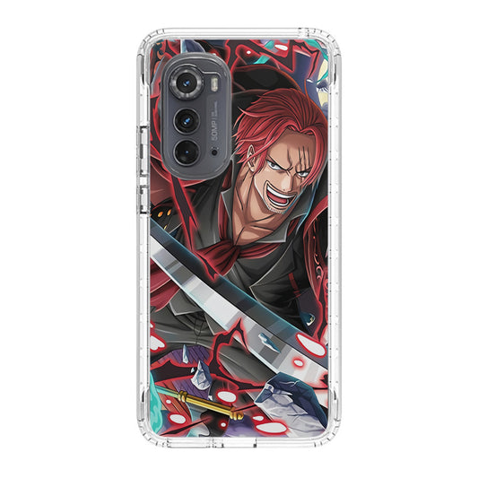 Red Hair Shanks Motorola Edge 2022 Case