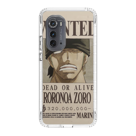 Roronoa Zoro Bounty Motorola Edge 2022 Case