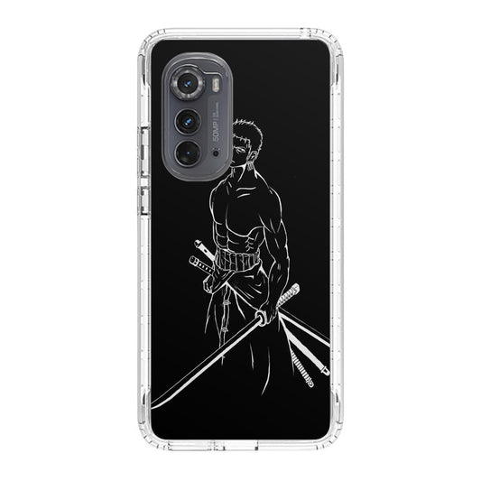 Roronoa Zoro Outlines Motorola Edge 2022 Case