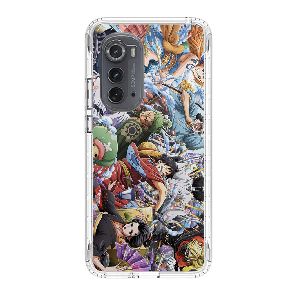 Straw Hat Pirates Arc Wano Motorola Edge 2022 Case