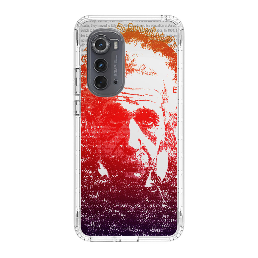 Albert Einstein Art Motorola Edge 2022 Case