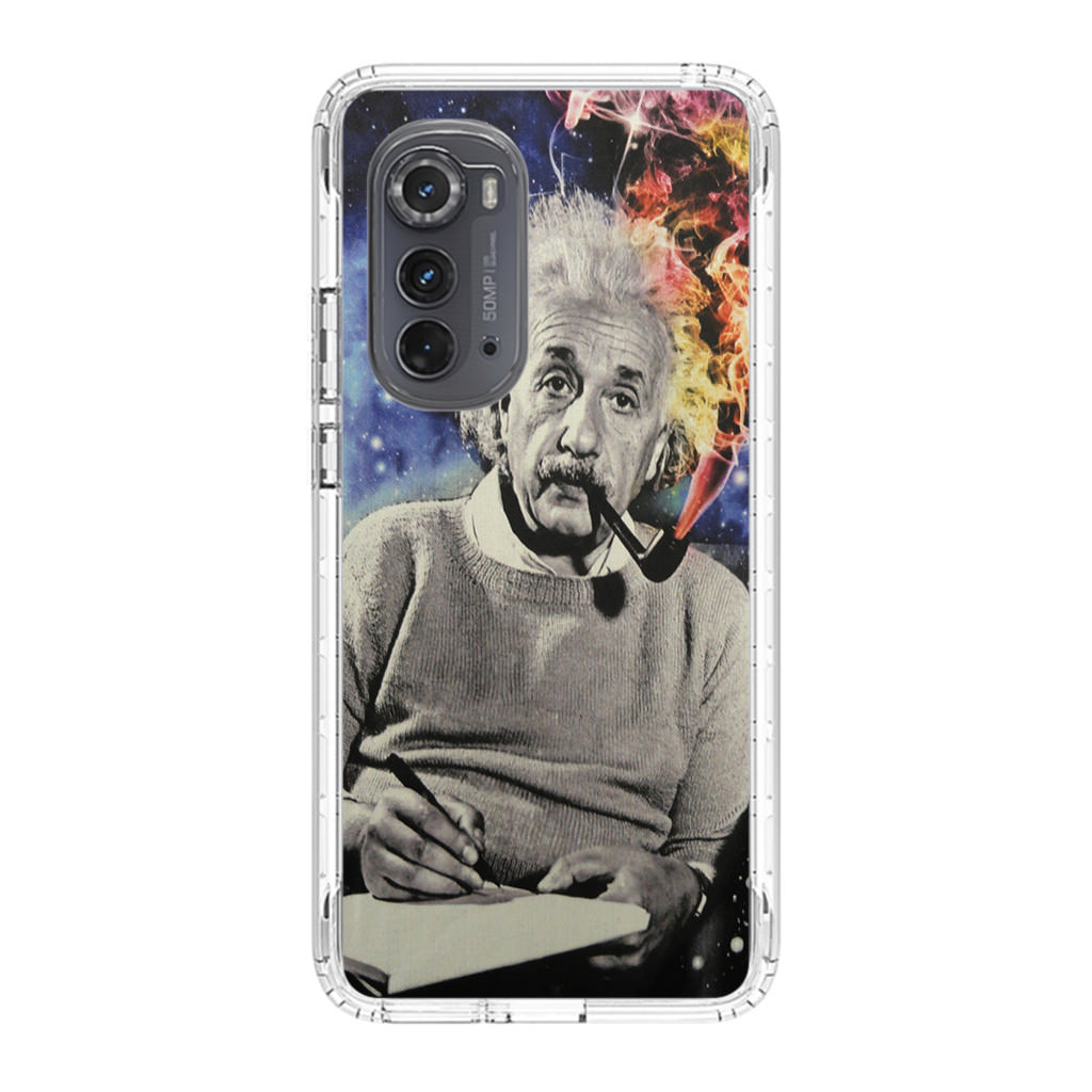 Albert Einstein Smoking Motorola Edge 2022 Case