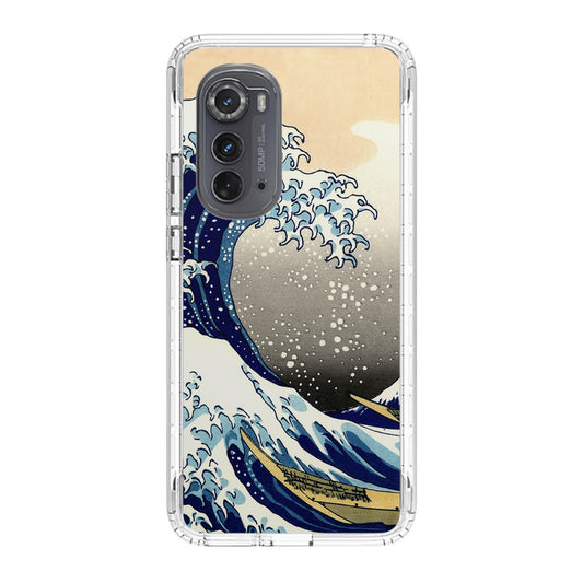 Artistic the Great Wave off Kanagawa Motorola Edge 2022 Case