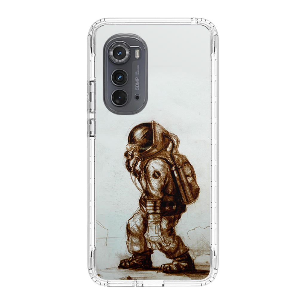 Astronaut Heavy Walk Motorola Edge 2022 Case