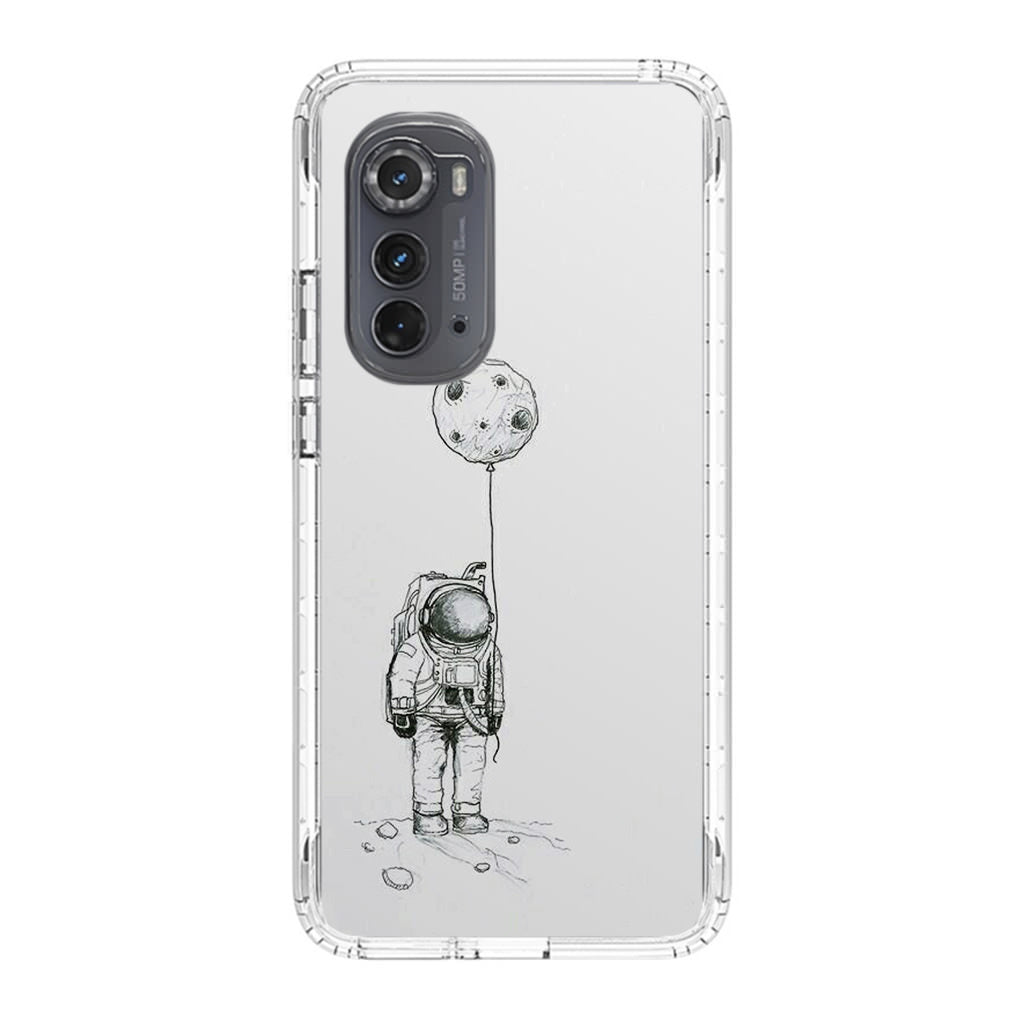 Astronaut Moon Balloon Motorola Edge 2022 Case