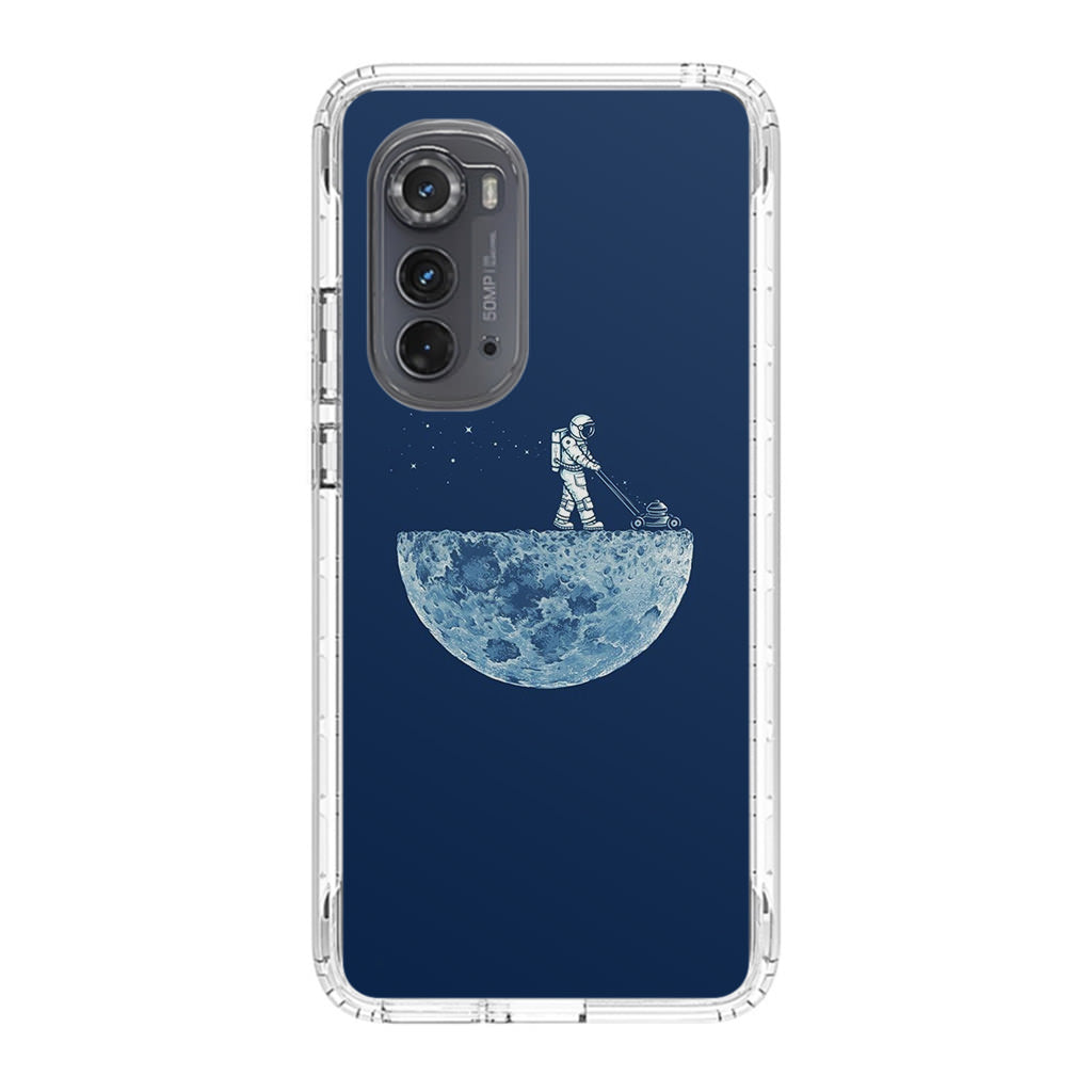 Astronaut Mowing The Moon Motorola Edge 2022 Case