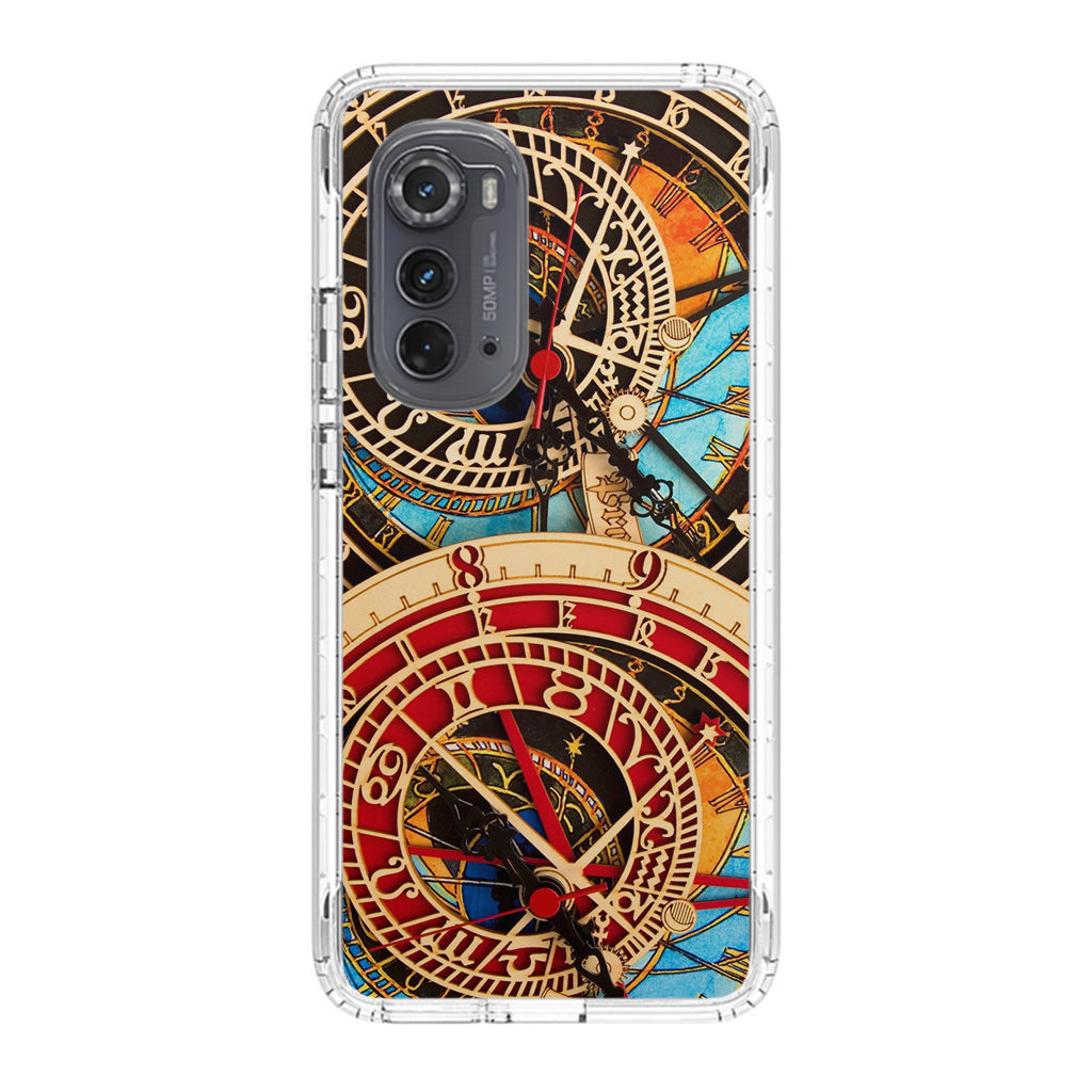 Astronomical Clock Motorola Edge 2022 Case