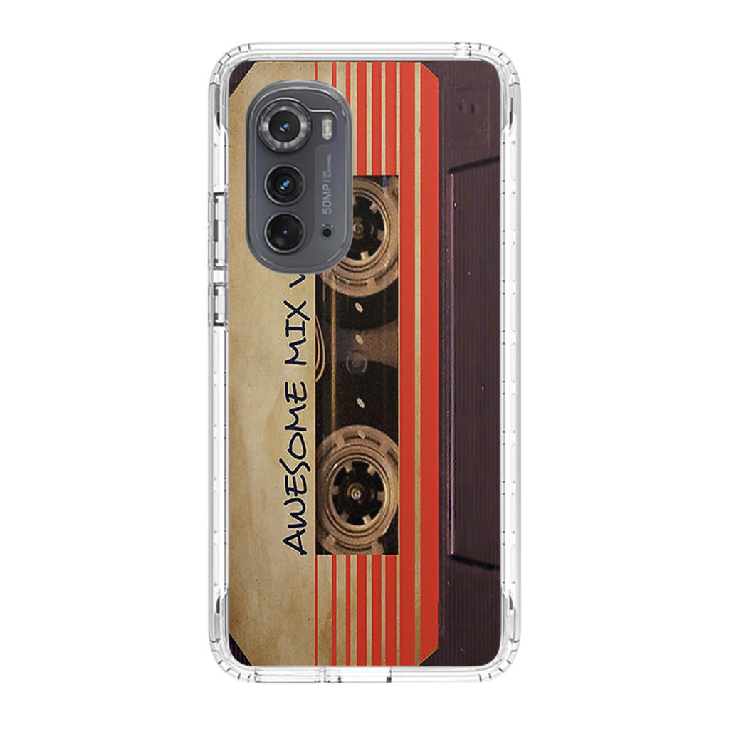 Awesome Mix Vol 1 Cassette Motorola Edge 2022 Case