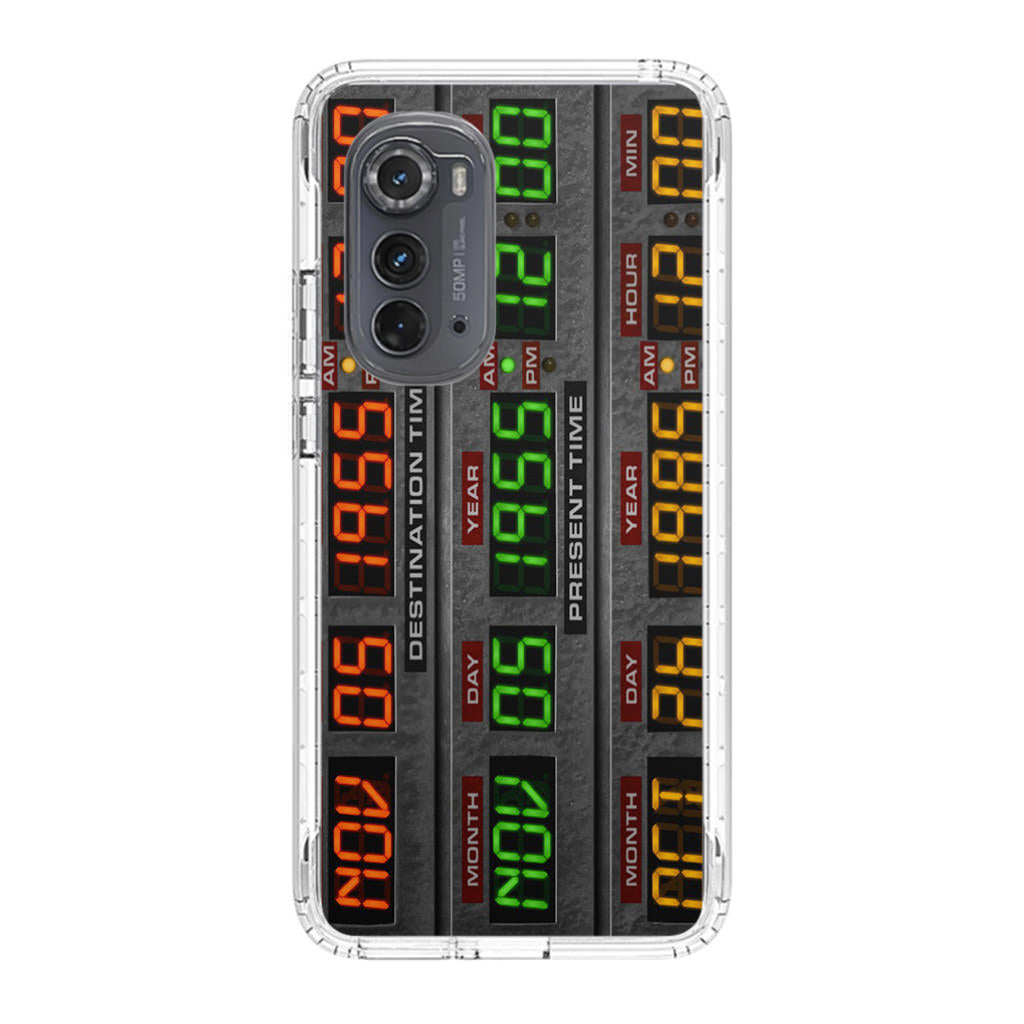 Back To The Future Time Circuits Motorola Edge 2022 Case