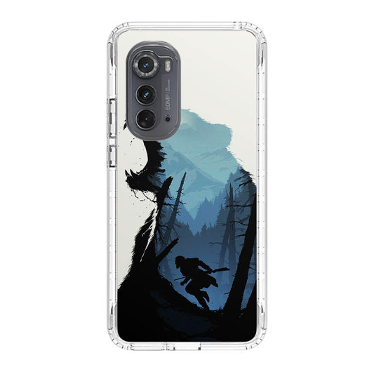 Bear Hunter Art Motorola Edge 2022 Case