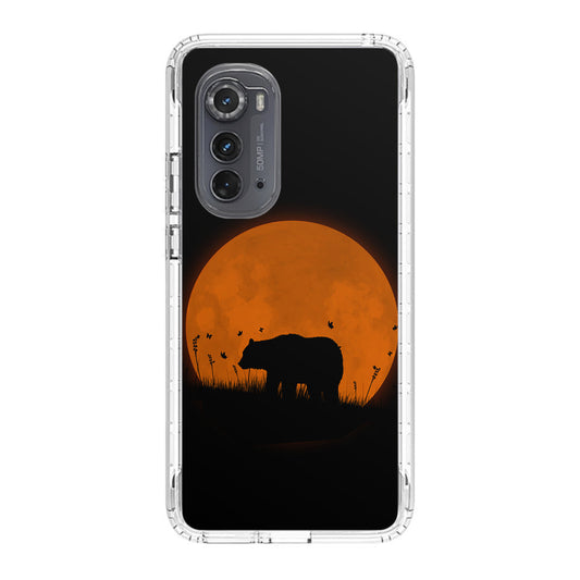 Bear Silhouette Motorola Edge 2022 Case