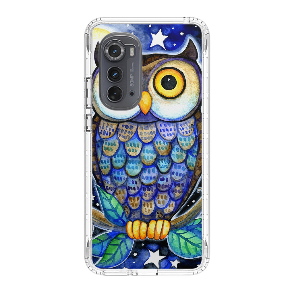 Bedtime Owl Motorola Edge 2022 Case