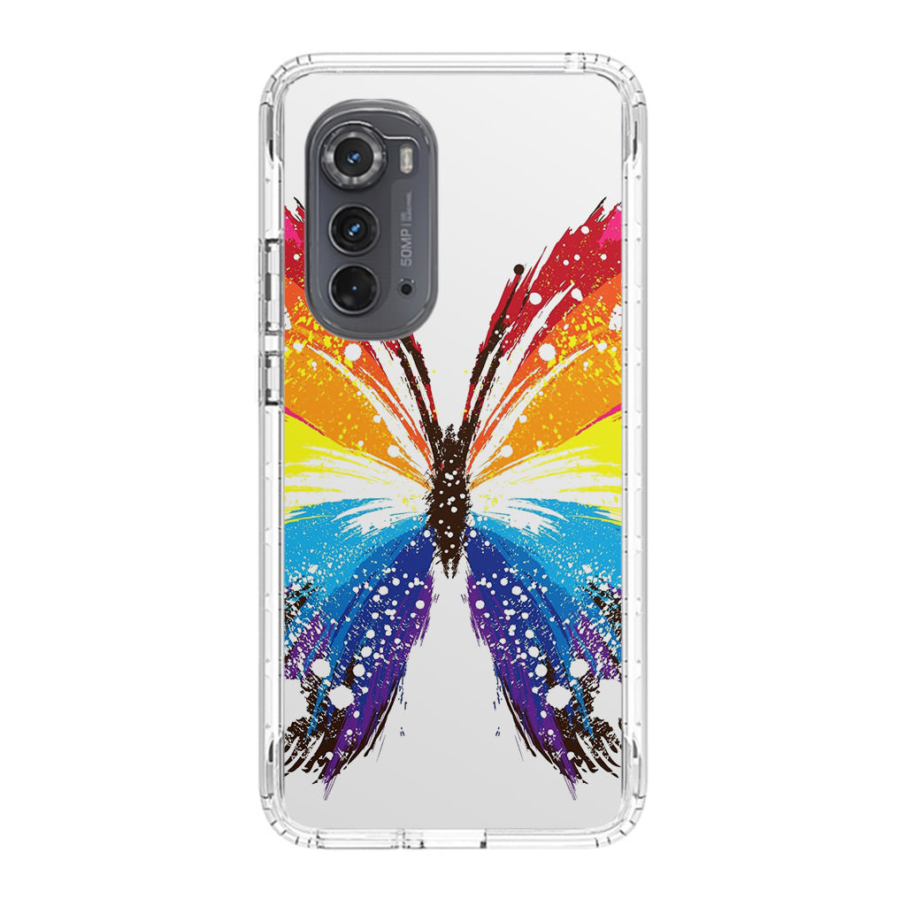 Butterfly Abstract Colorful Motorola Edge 2022 Case