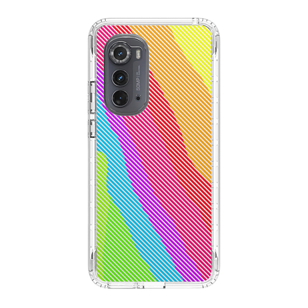 Colorful Stripes Motorola Edge 2022 Case