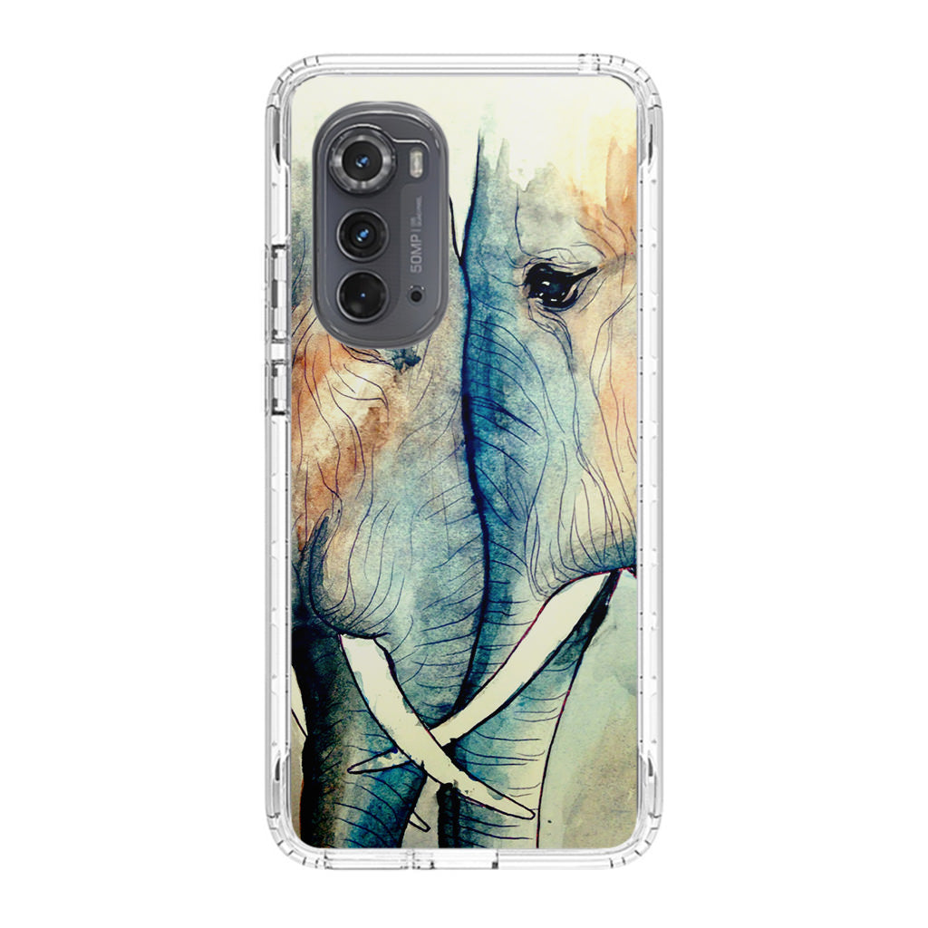 Elephants Sadness Motorola Edge 2022 Case