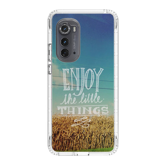 Enjoy The Little Things Motorola Edge 2022 Case