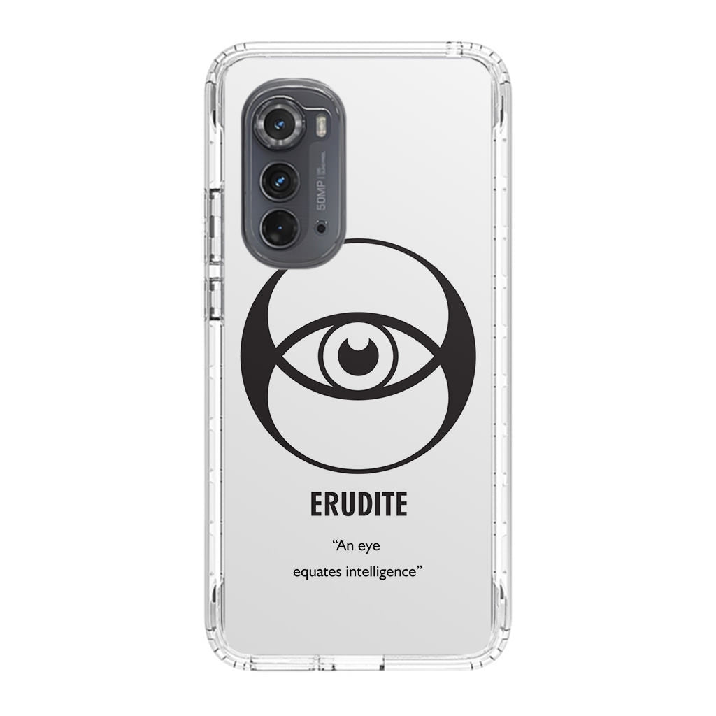 Erudite Divergent Faction Motorola Edge 2022 Case