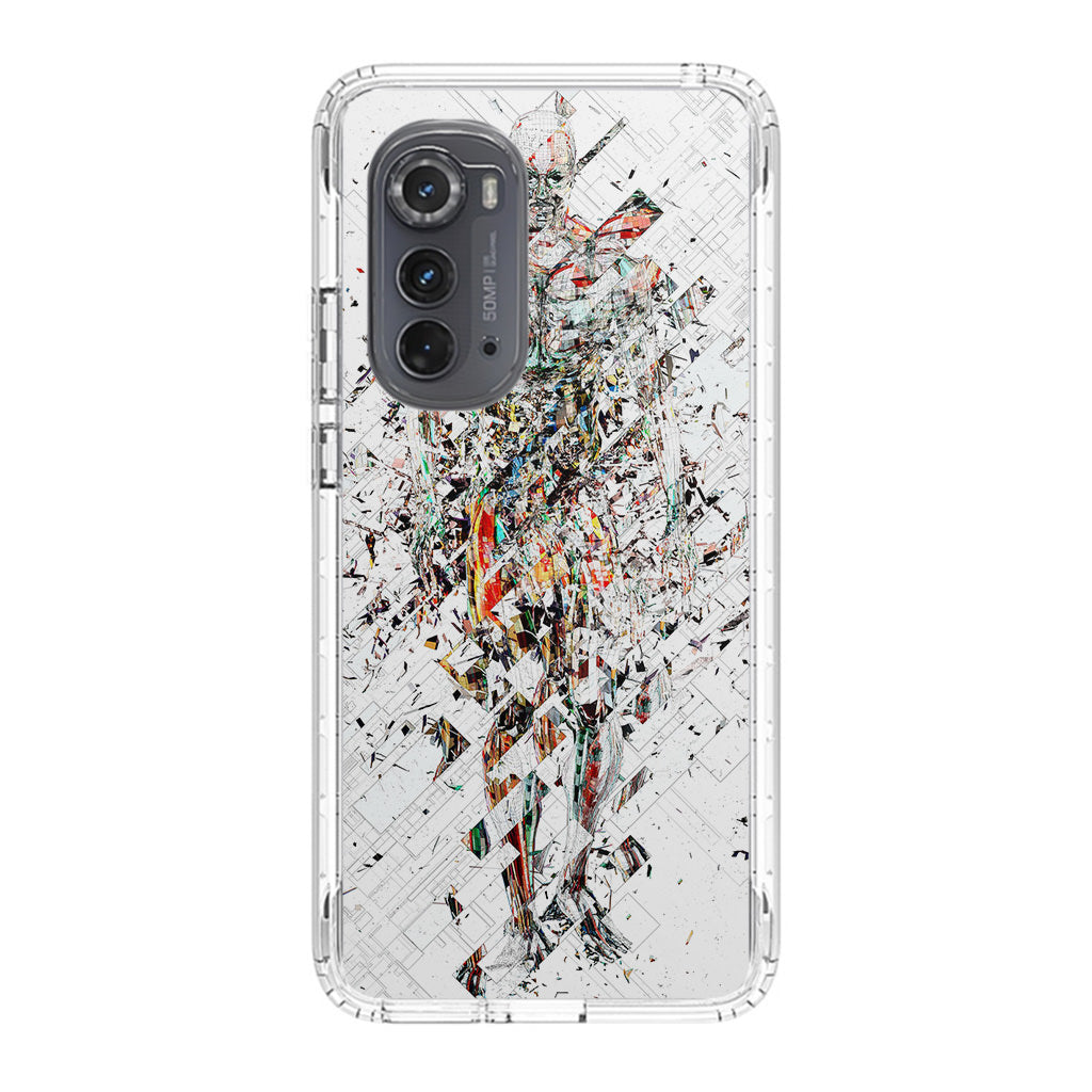 Fragmantacia Art Human Abstract Motorola Edge 2022 Case