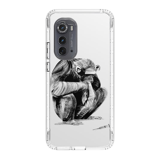 Guinea Chimp Motorola Edge 2022 Case