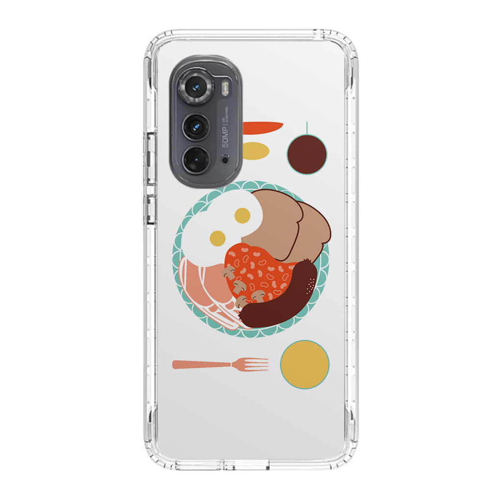 London Breakfast Motorola Edge 2022 Case