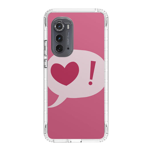 Love Pink Motorola Edge 2022 Case