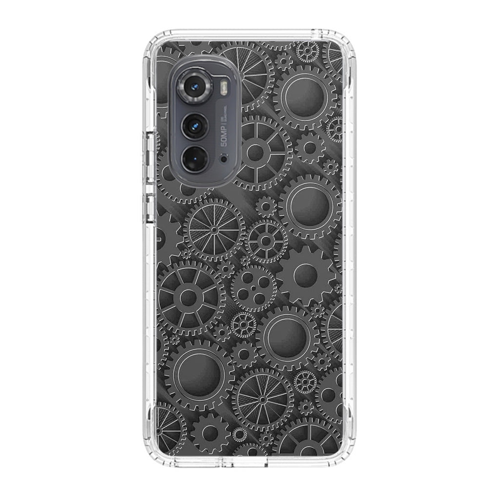 Mechanical Gears Motorola Edge 2022 Case