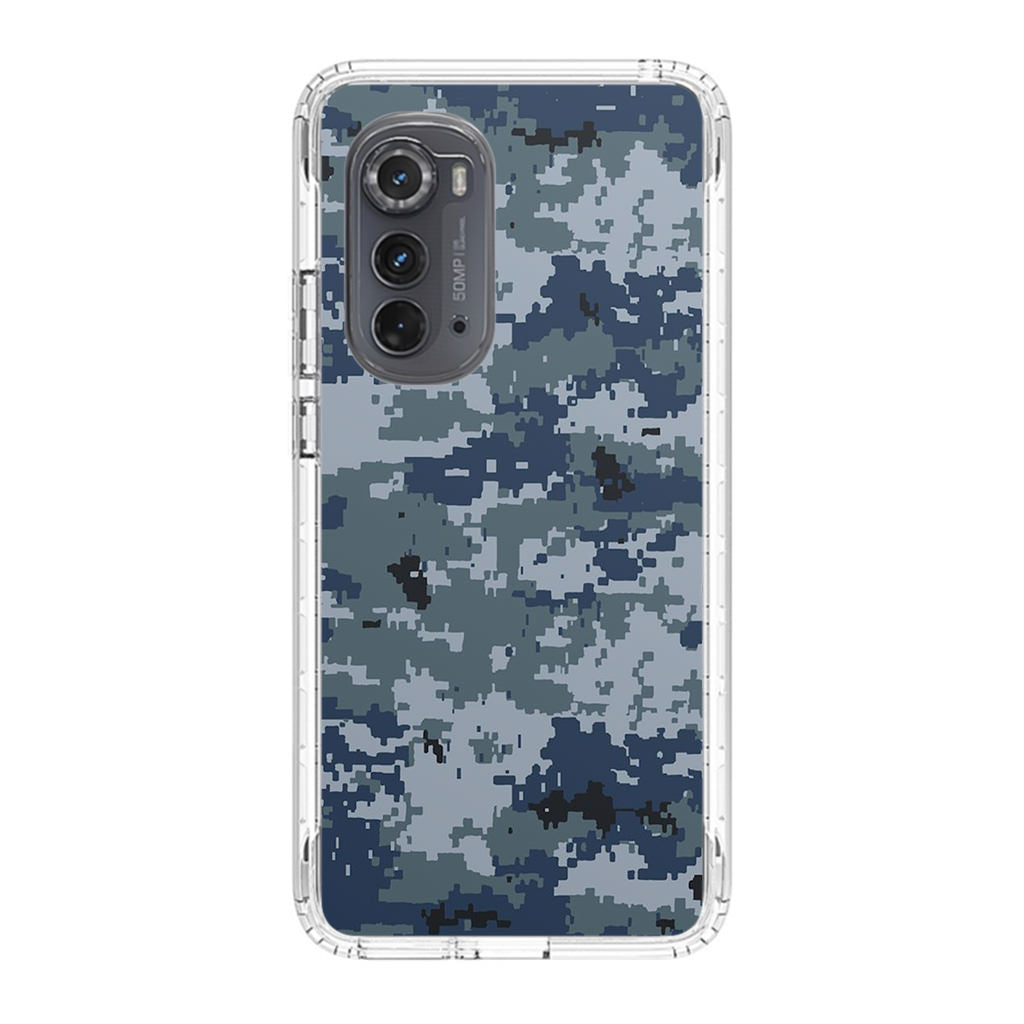 Navy Camo Motorola Edge 2022 Case