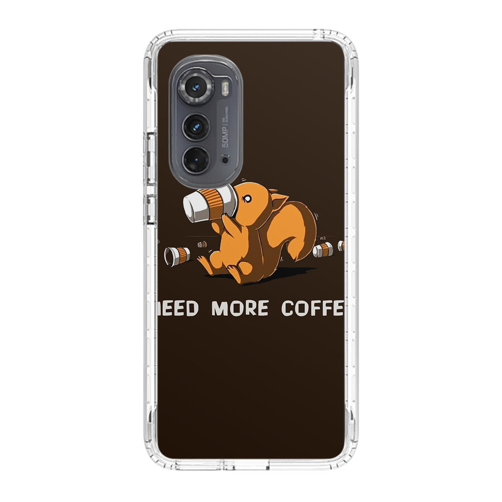 Need More Coffee Programmer Story Motorola Edge 2022 Case