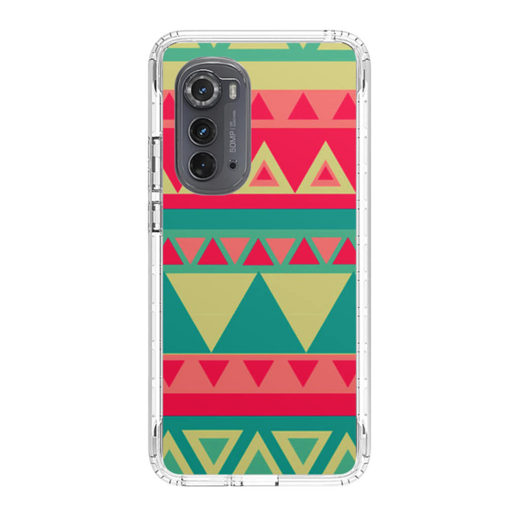 Old Aztec Pattern Motorola Edge 2022 Case