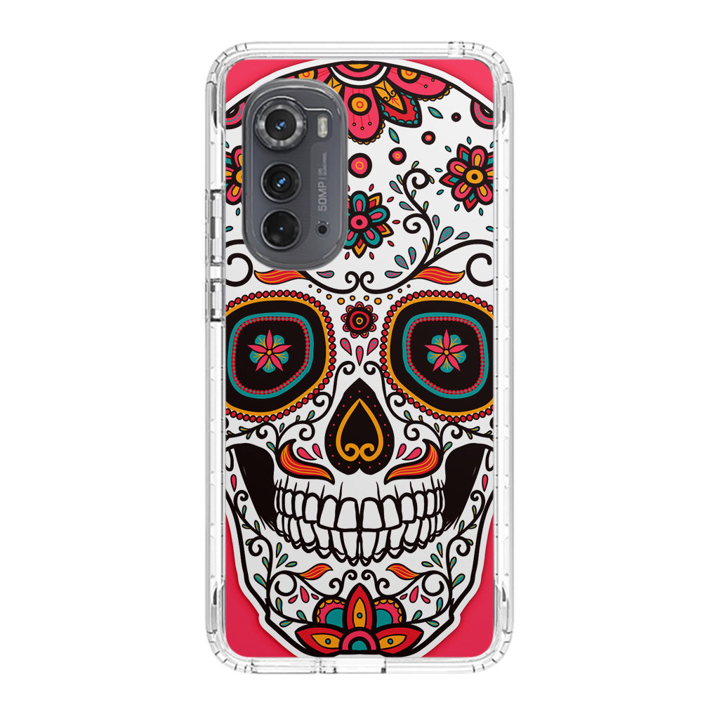 Pink Sugar Skull Motorola Edge 2022 Case