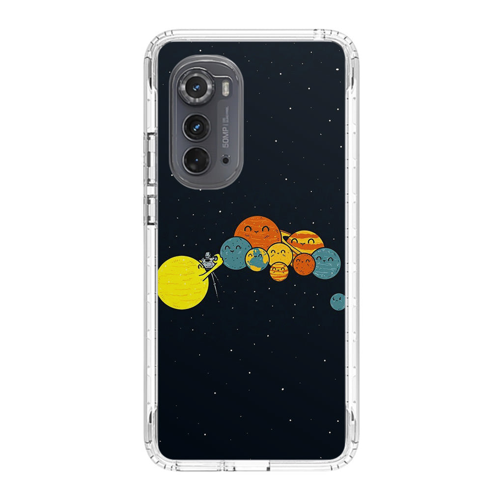 Planet Cute Illustration Motorola Edge 2022 Case