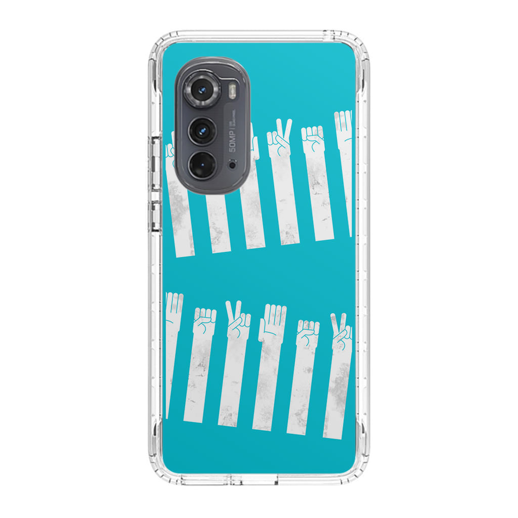 Rock–paper–scissors Zebra Crossing Motorola Edge 2022 Case