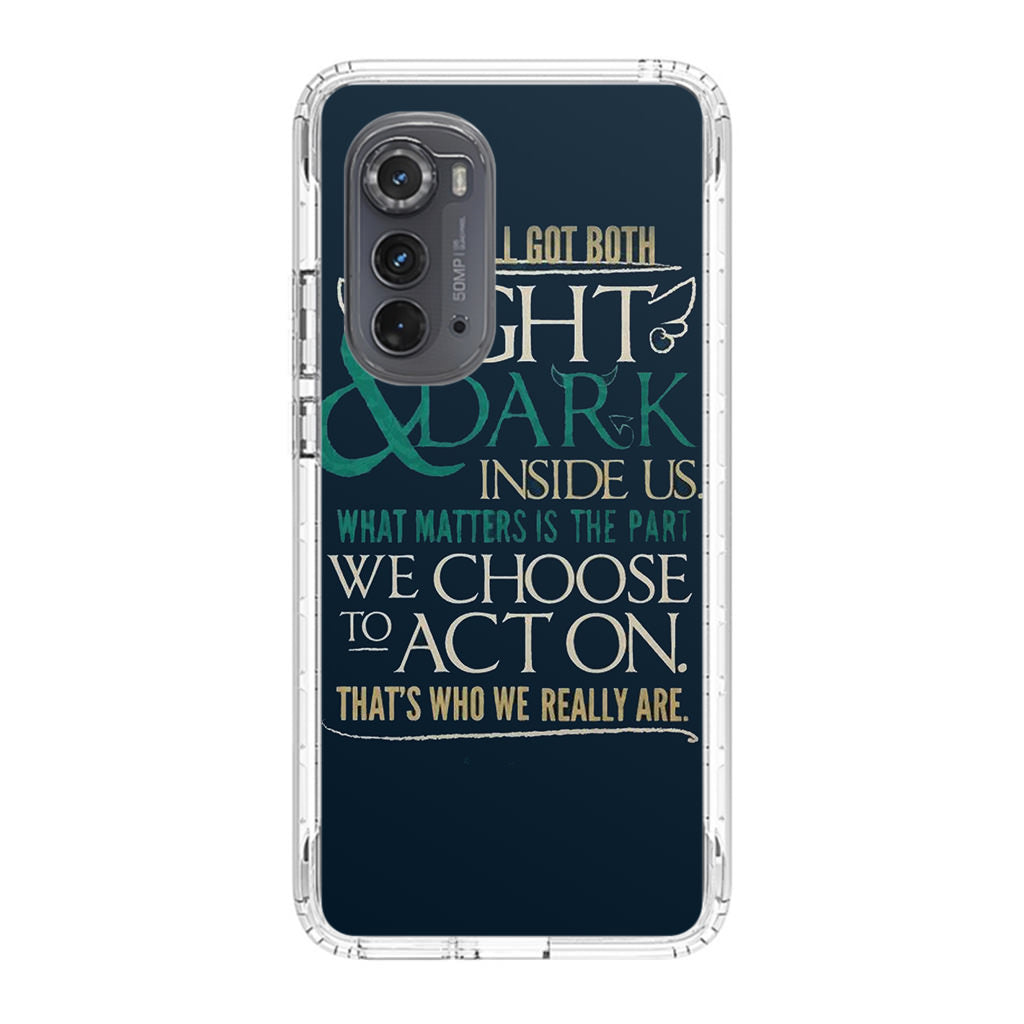 Sirius Black Quotes Motorola Edge 2022 Case