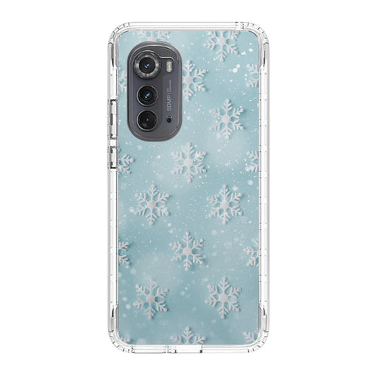 Snowflakes Pattern Motorola Edge 2022 Case