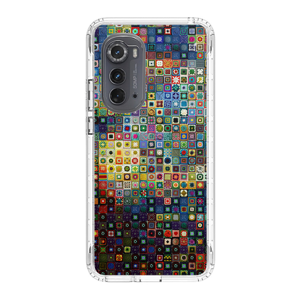 Starry Night Tiles Motorola Edge 2022 Case