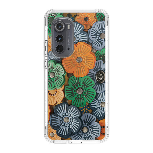 Tea Rose Applique Motorola Edge 2022 Case