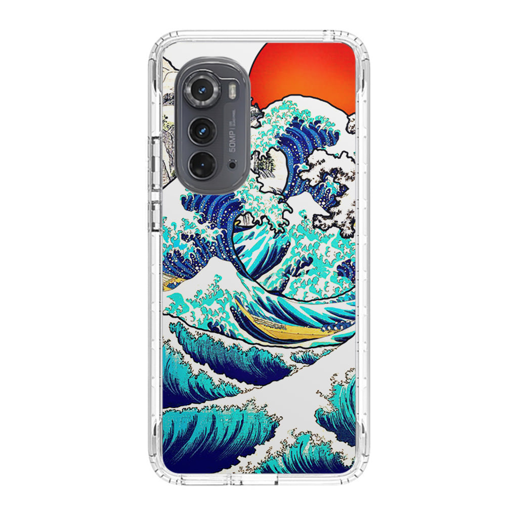 The Great Wave off Kanagawa Motorola Edge 2022 Case