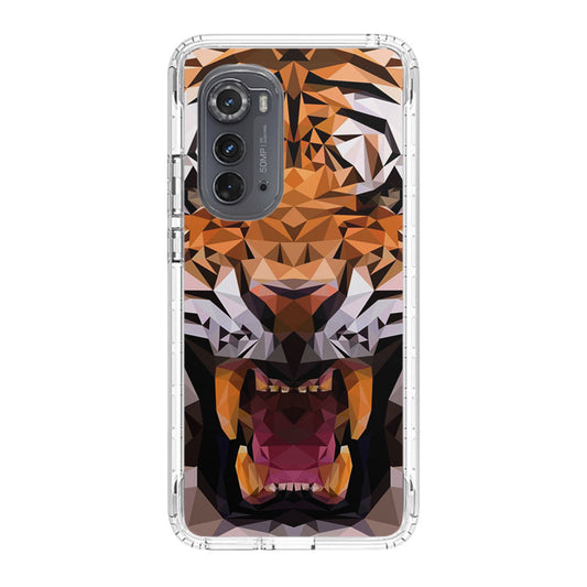 Tiger Polygon Motorola Edge 2022 Case