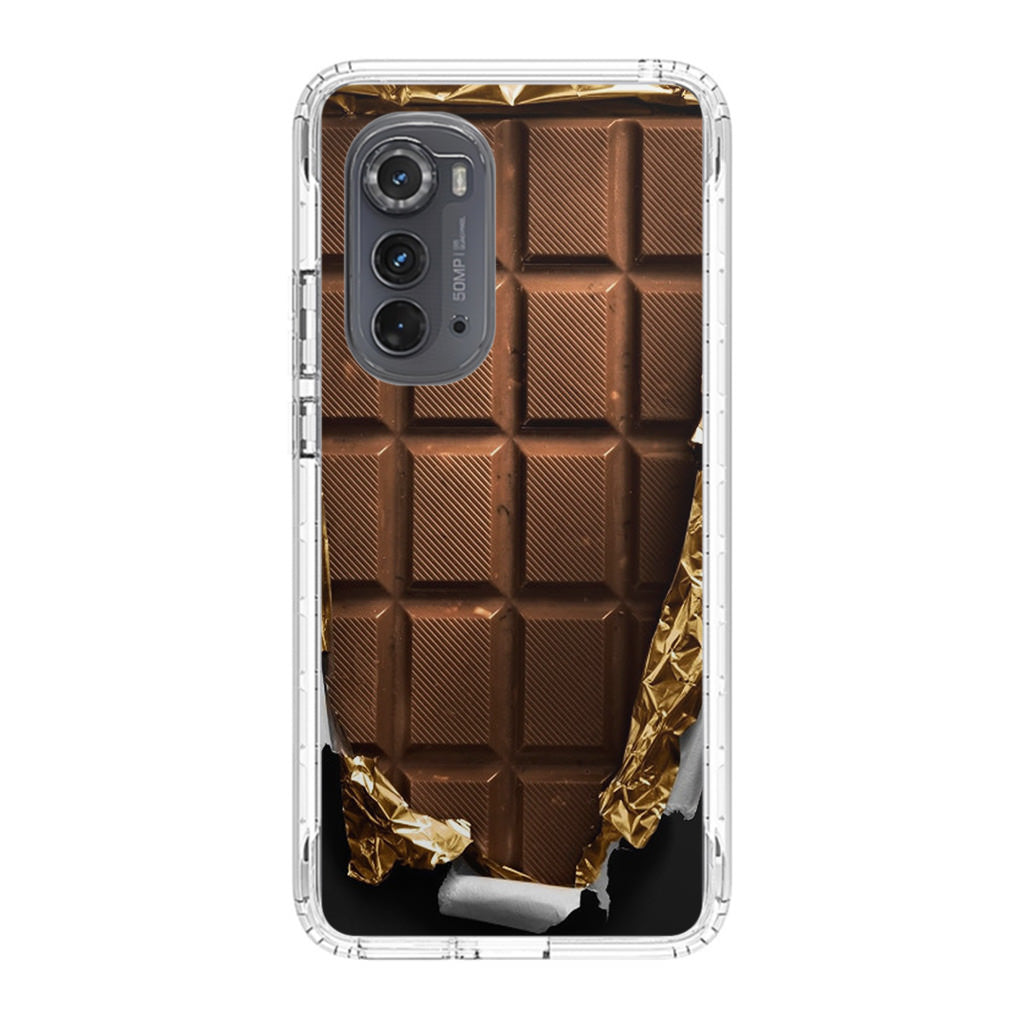 Unwrapped Chocolate Bar Motorola Edge 2022 Case