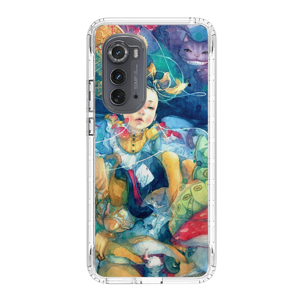 Wonderland Motorola Edge 2022 Case