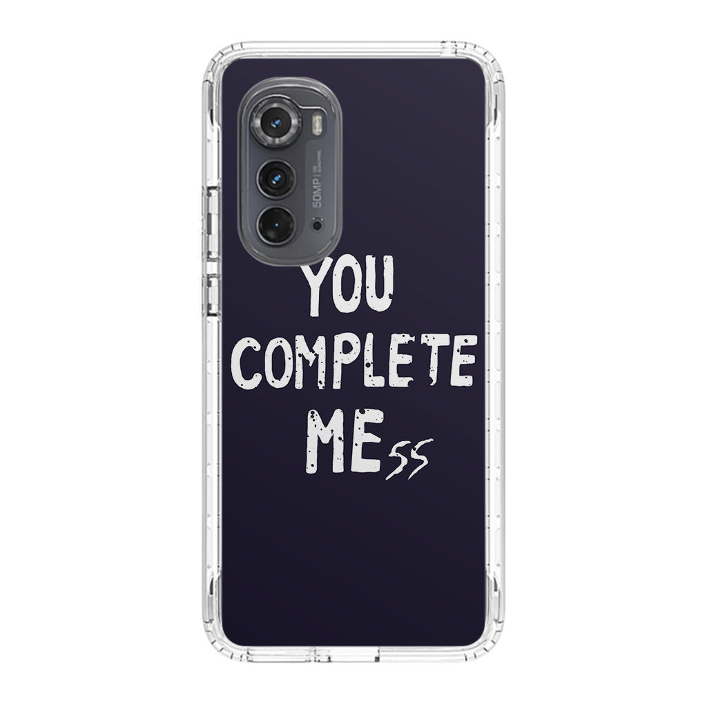 You Complete Me Motorola Edge 2022 Case