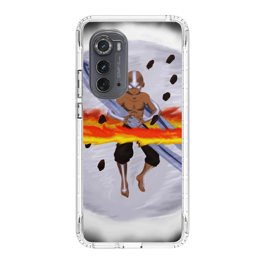 Avatar Aang Controls Four Elements Motorola Edge 2022 Case