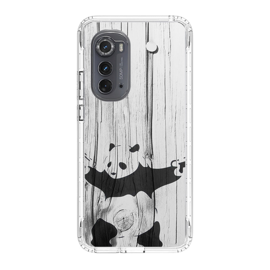 Banksy Graffiti Panda Motorola Edge 2022 Case